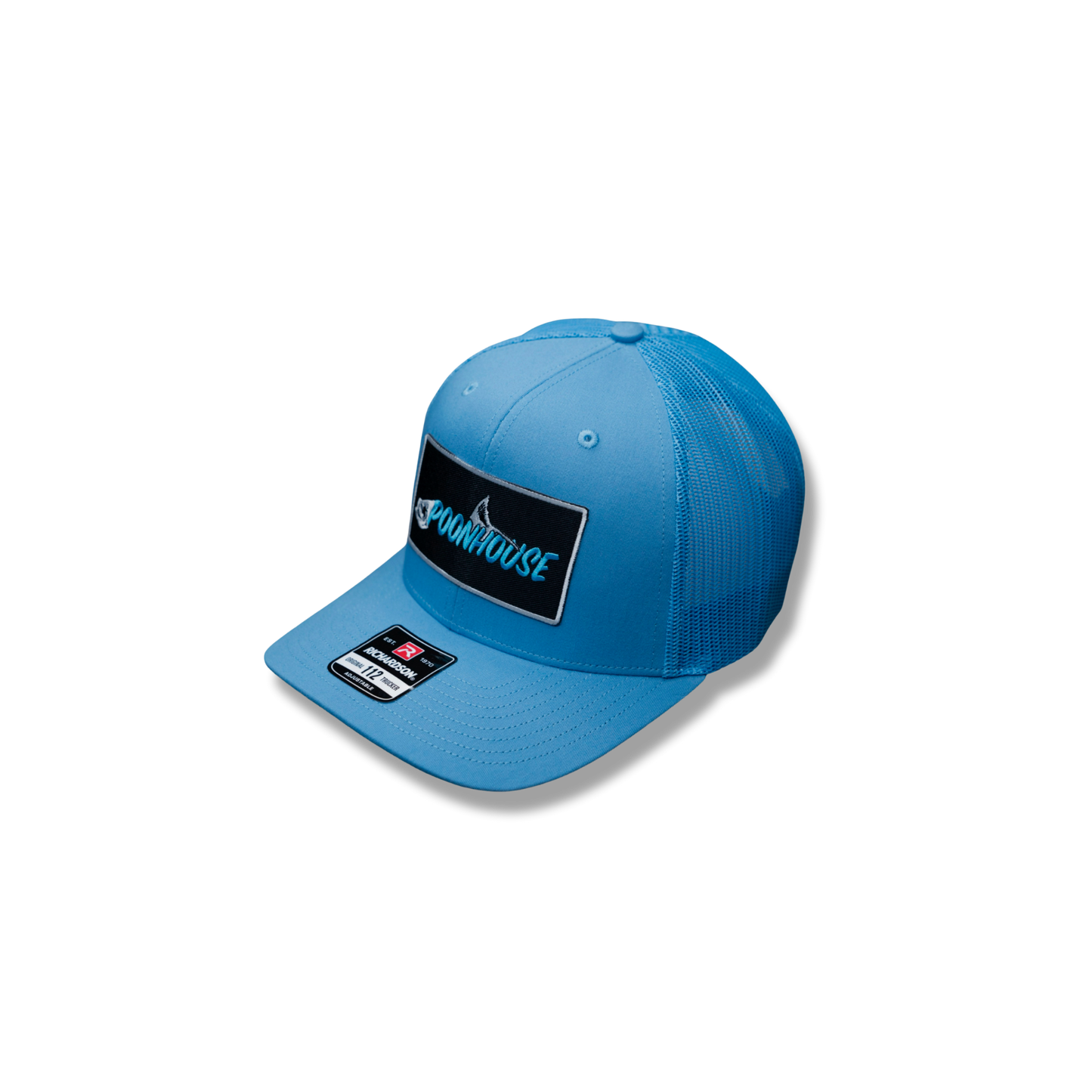Columbia Blue Curved Bill Richardson with Signature Logo Patch