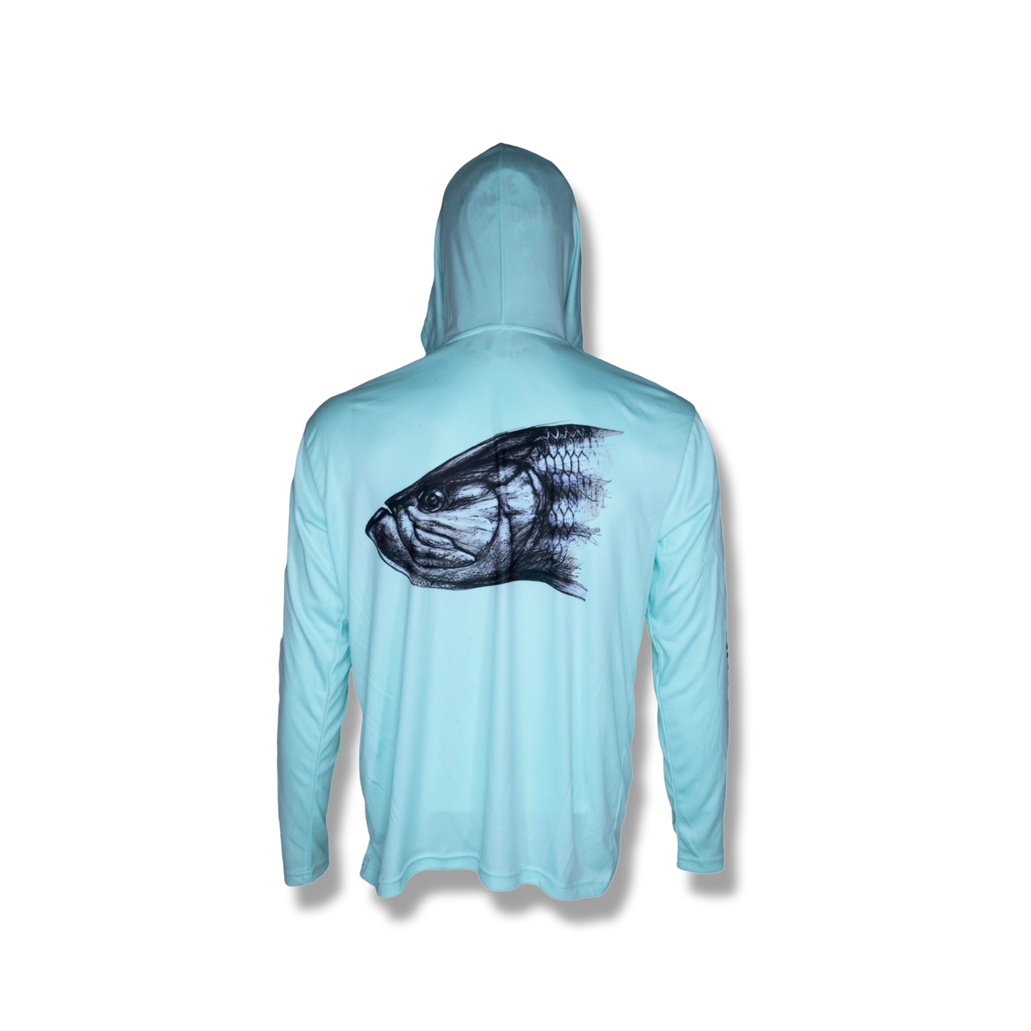 Santos Tarpon Head LS Performance Hoodie