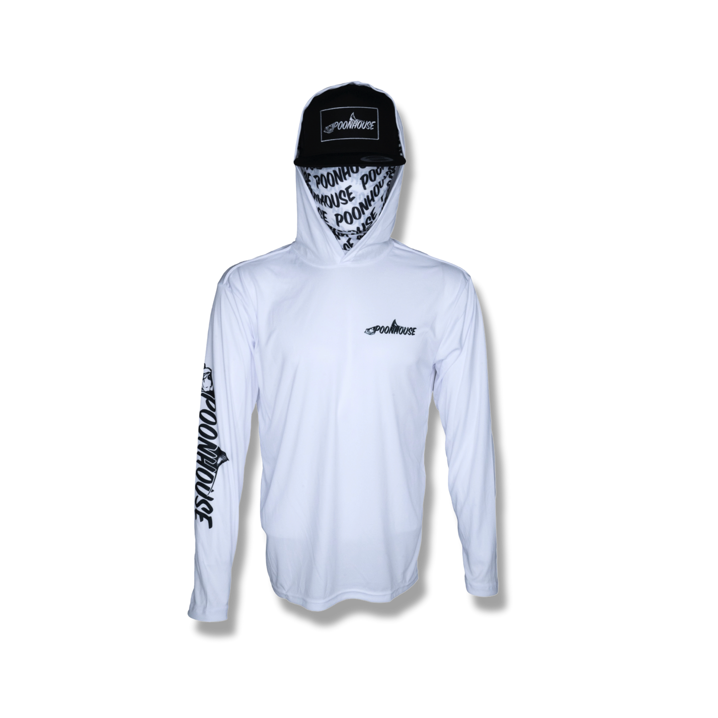 Santos Tarpon Head LS Performance Hoodie