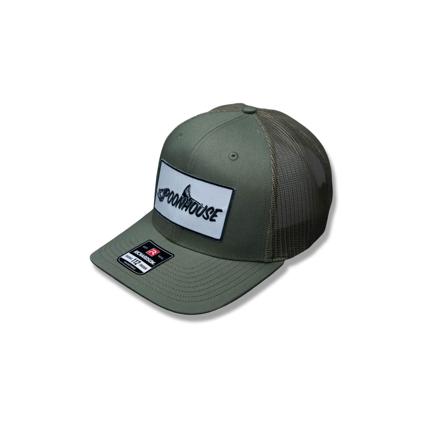 Loden Green Curved Bill Richardson White Patch