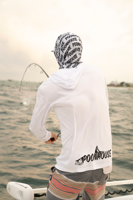 The PoonHouse Logo Stamp LS Performance Hoodie