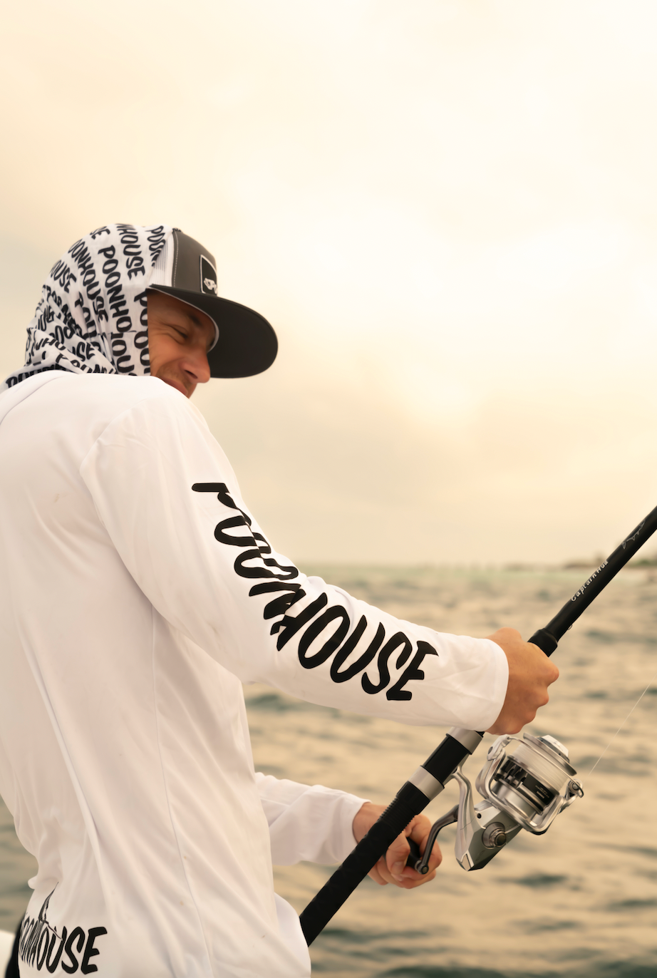 The Poon House Logo Stamp LS Performance Hoodie