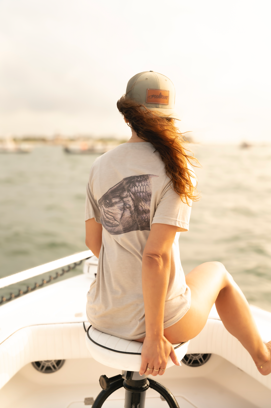 Santos Tarpon Head Graphic Tee