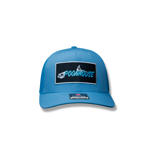 Columbia Blue Curved Bill Richardson with Signature Logo Patch