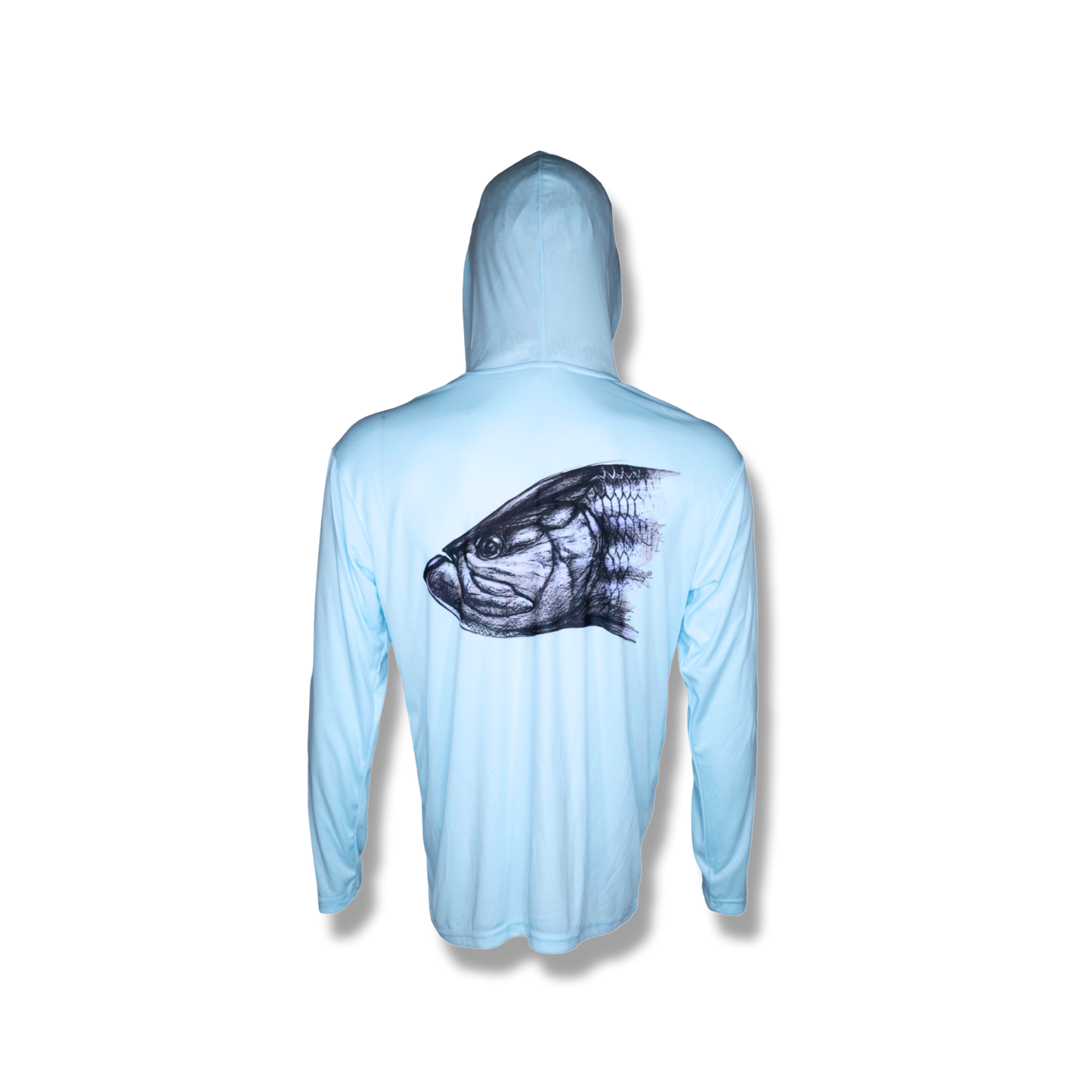 Santos Tarpon Head LS Performance Hoodie