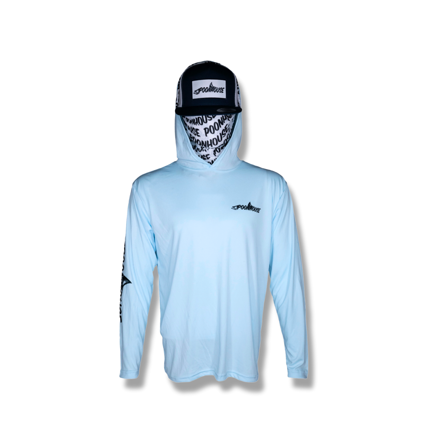 Santos Tarpon Head LS Performance Hoodie