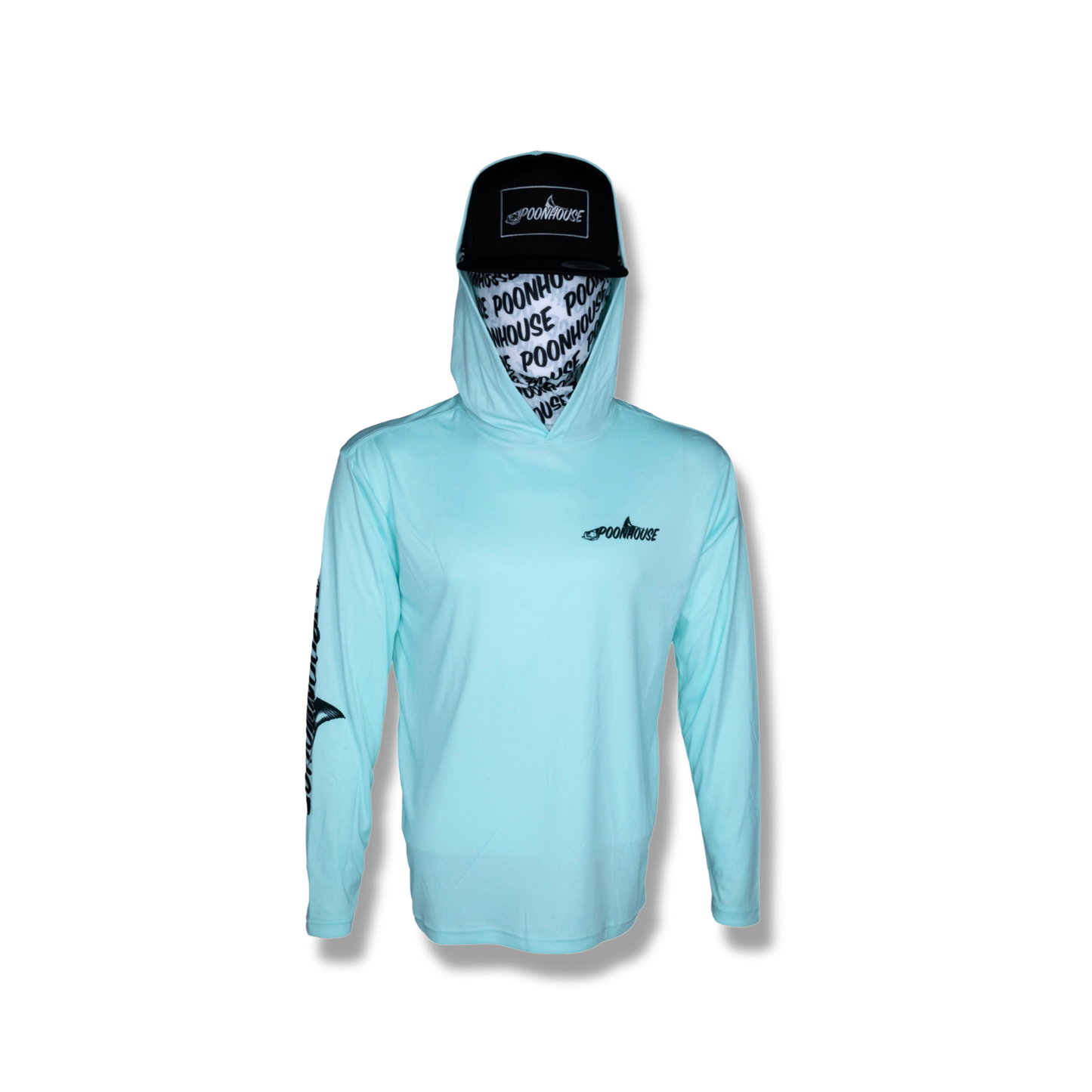 Santos Tarpon Head LS Performance Hoodie