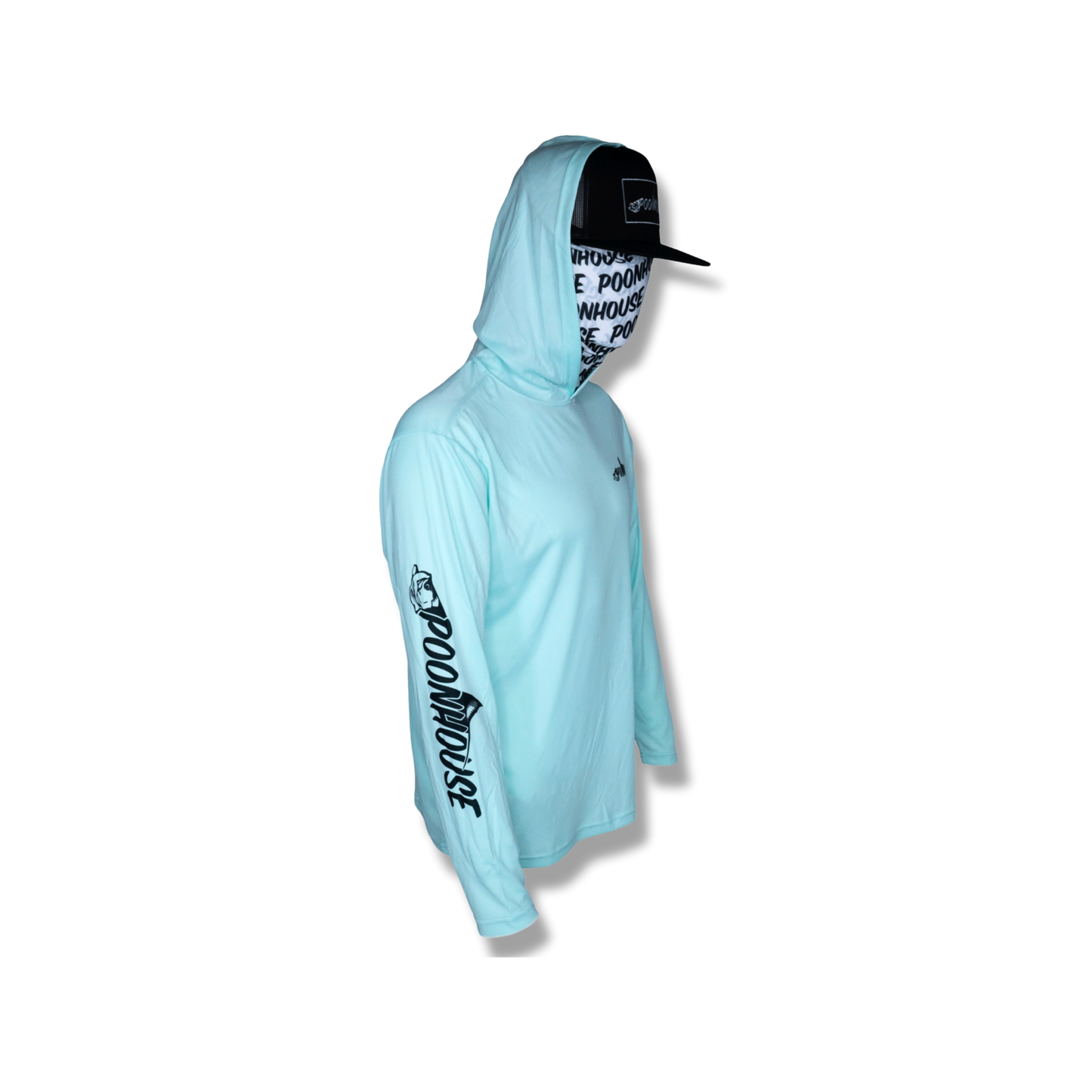 Santos Tarpon Head LS Performance Hoodie
