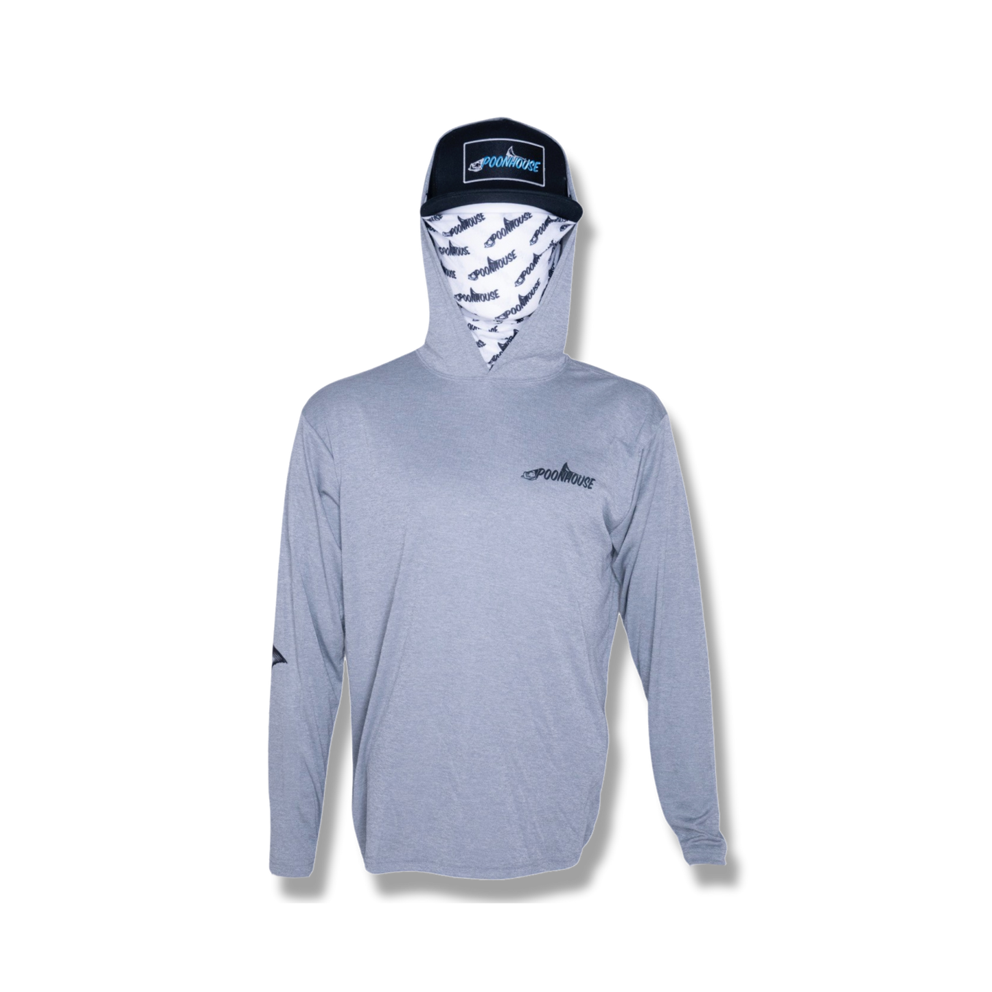 Santos Tarpon Head LS Performance Hoodie