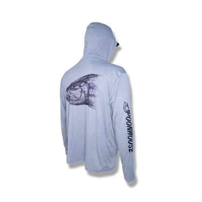 Santos Tarpon Head LS Performance Hoodie