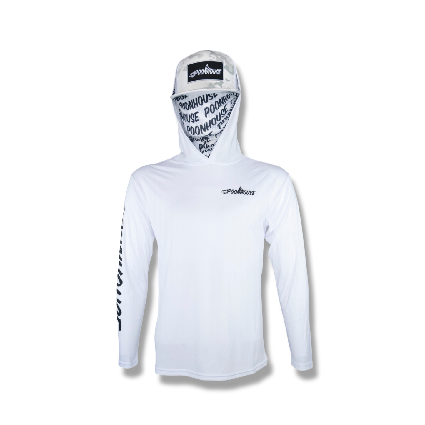 The PoonHouse Logo Stamp LS Performance Hoodie