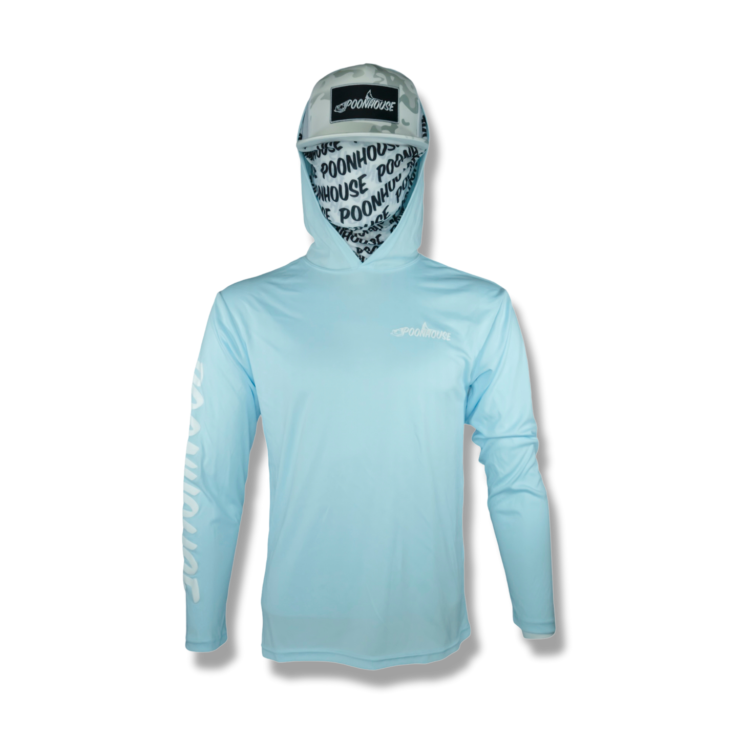 The PoonHouse Logo Stamp LS Performance Hoodie