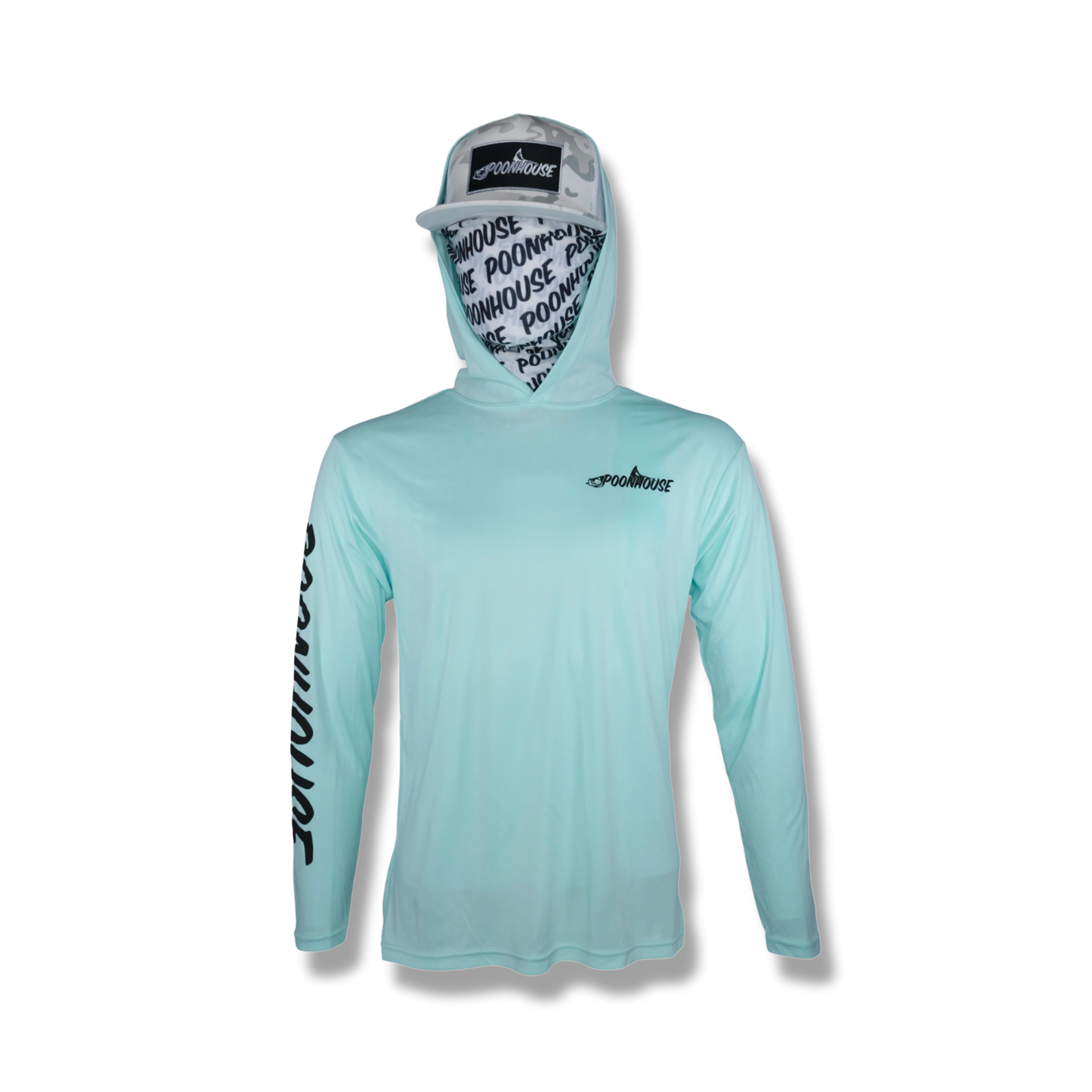 The PoonHouse Logo Stamp LS Performance Hoodie The PoonHouse Logo Stamp LS Performance Hoodie