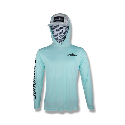 The PoonHouse Logo Stamp LS Performance Hoodie
