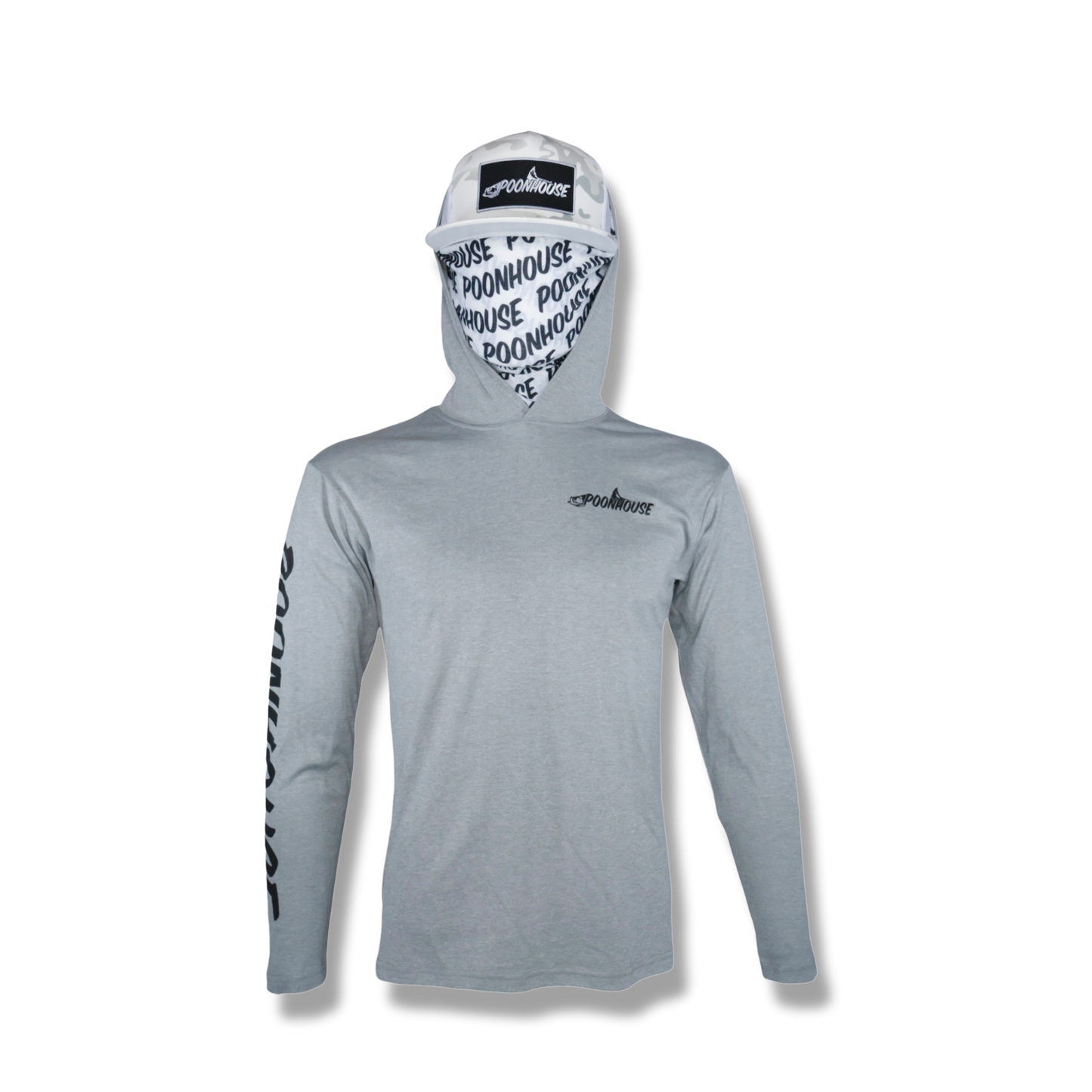 The PoonHouse Logo Stamp LS Performance Hoodie