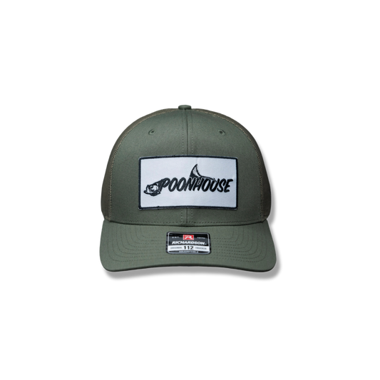 Loden Green Curved Bill Richardson White Patch