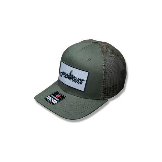 Loden Green Curved Bill Richardson White Patch