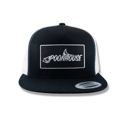 Black & White With Black Patch