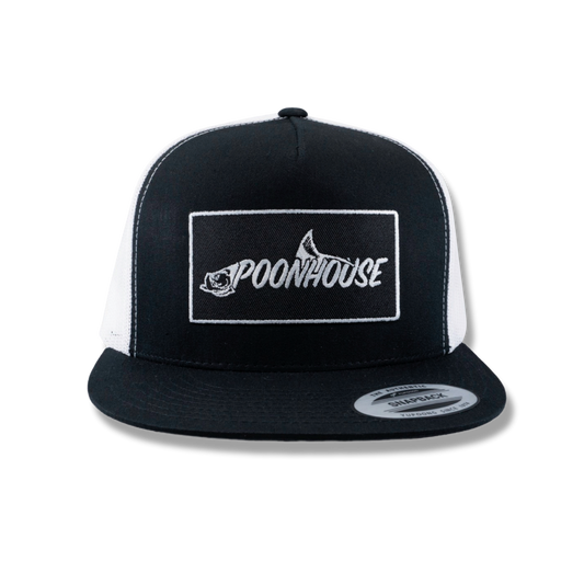 Black & White With Black Patch