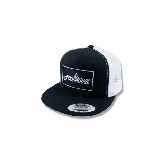 Black & White With Black Patch