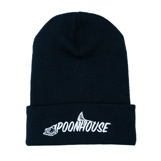 Poon House Cuffed Winter Knit Beanie