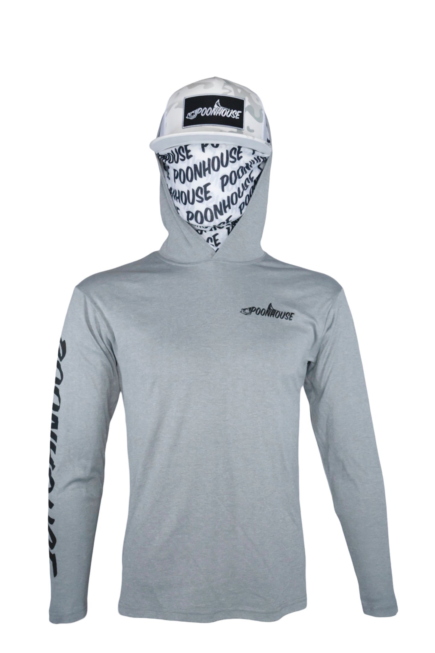 Heather Grey PH Stamp Long Sleeve