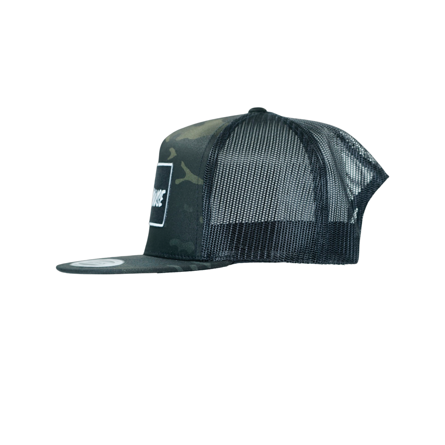 Dark Camo Yupoong Snapback Flat Bill