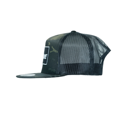 Dark Camo Yupoong Snapback Flat Bill