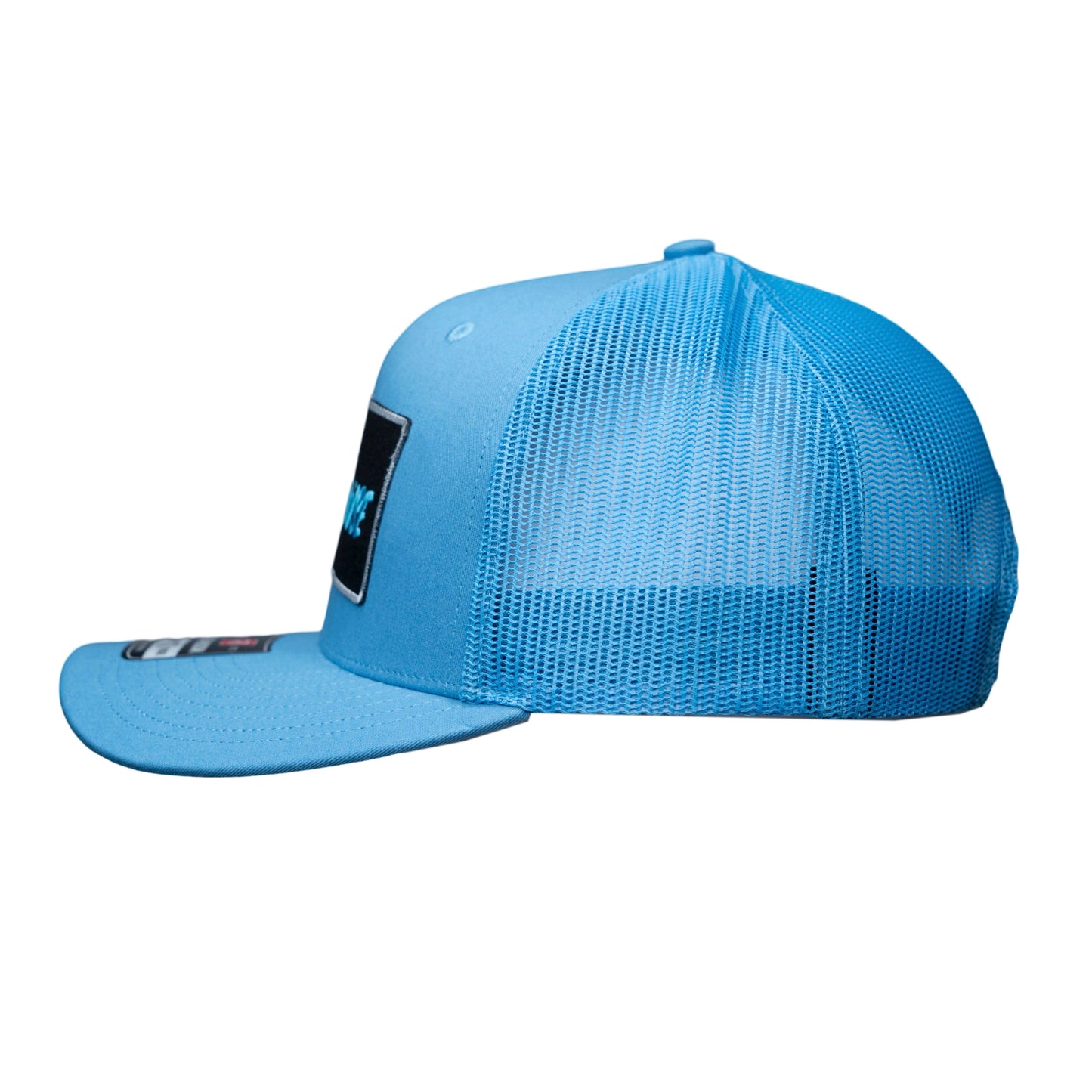 Sky Blue Curved Bill Richardson Black & Blue Patch